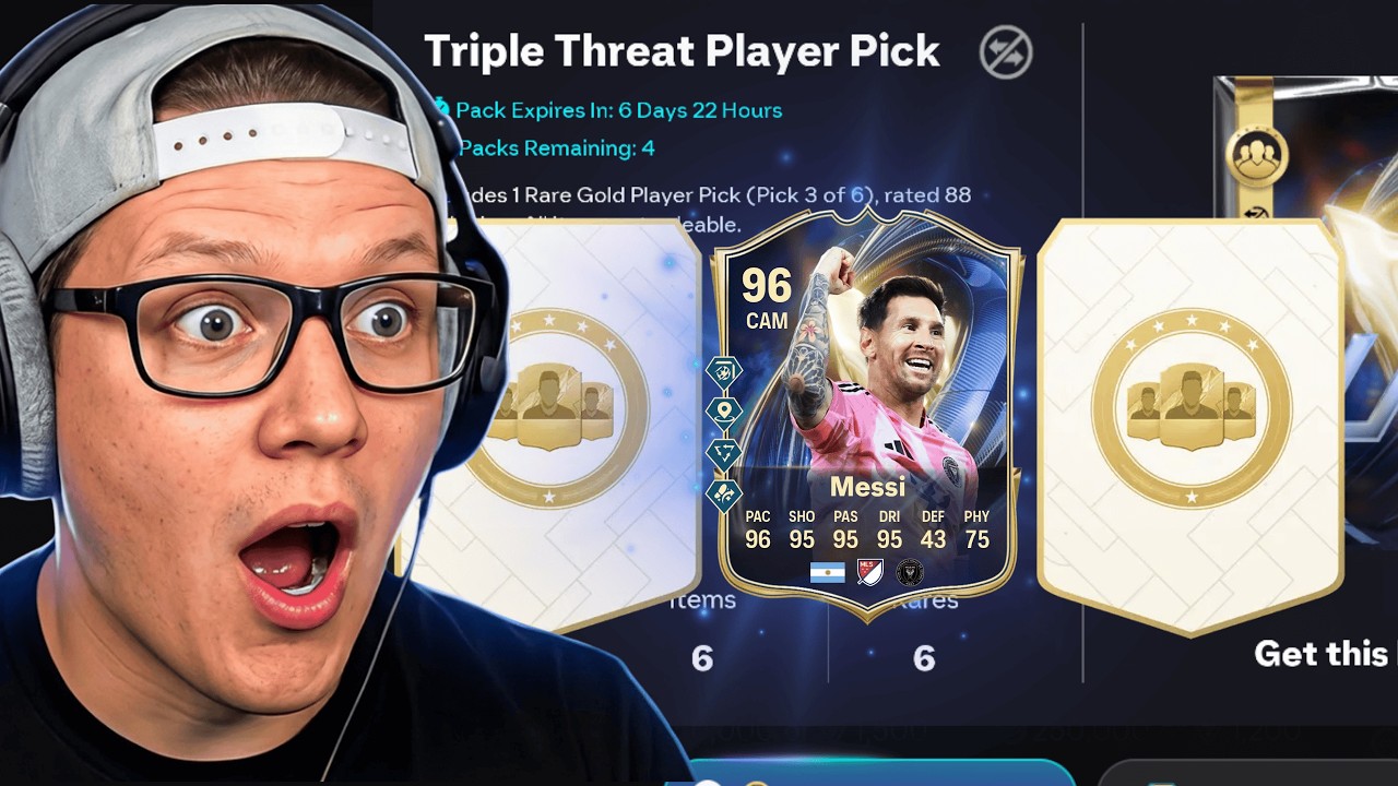 OPENING Triple Threat Player Pick! FC26 Ultimate Team