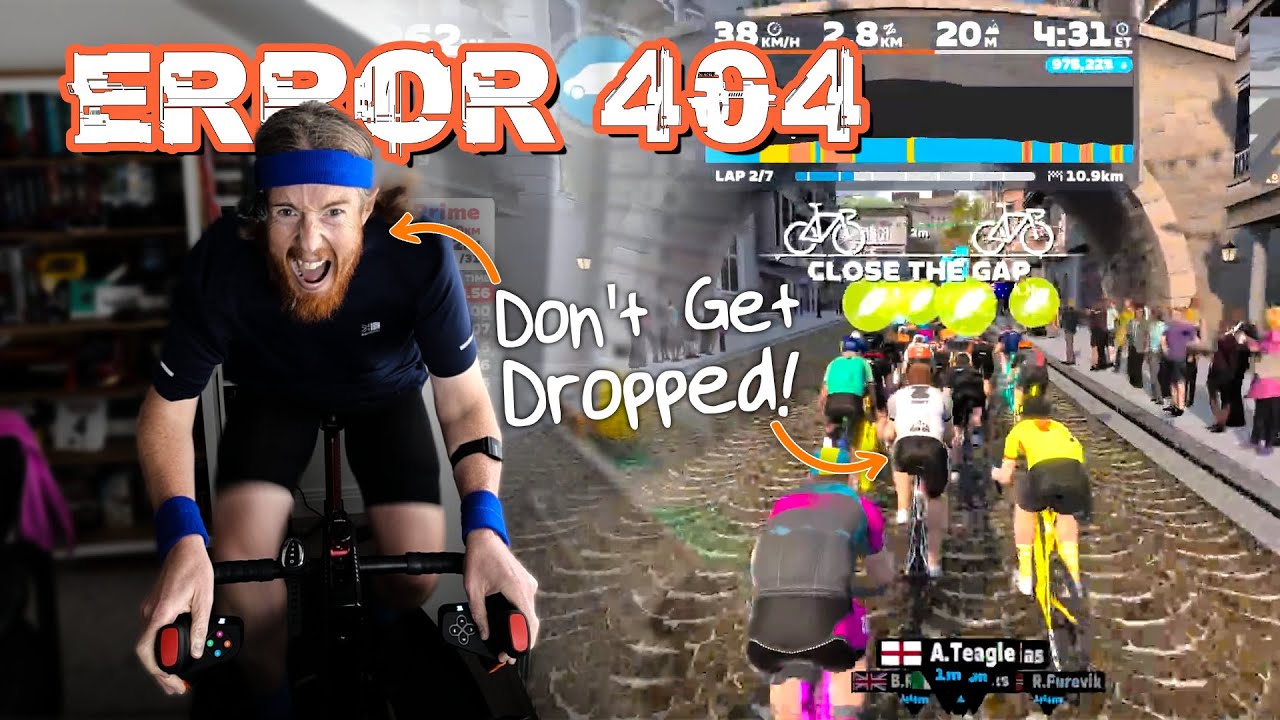 DON'T GET DROPPED in a FAST Zwift CRIT Race - Can I do it?