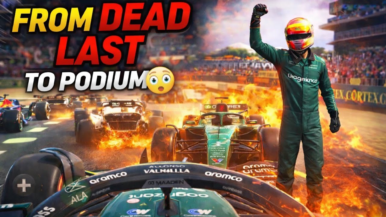 From DEAD LAST to PODIUM 😳 | This Alonso Drive Was ILLEGAL #f1 