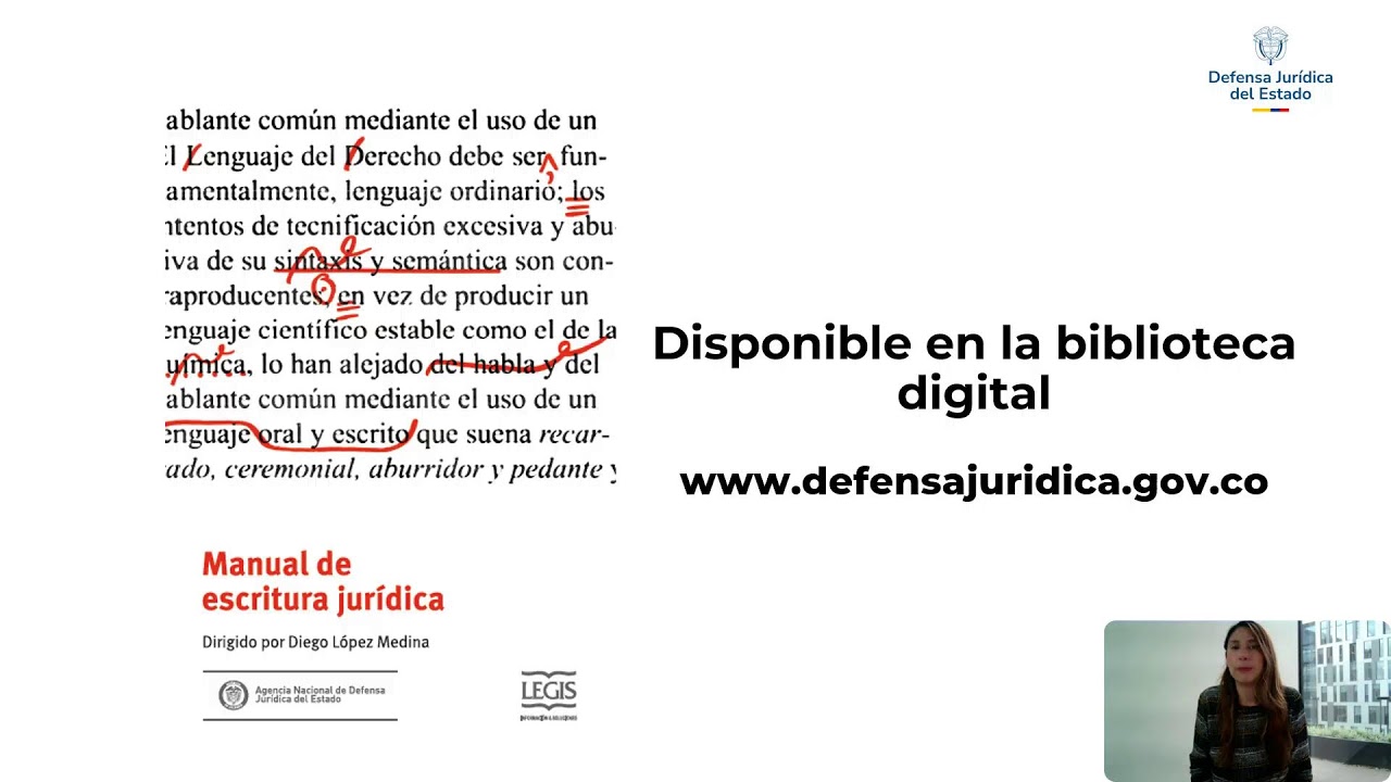 Técnicas de redacción y Lenguaje jurídico claro