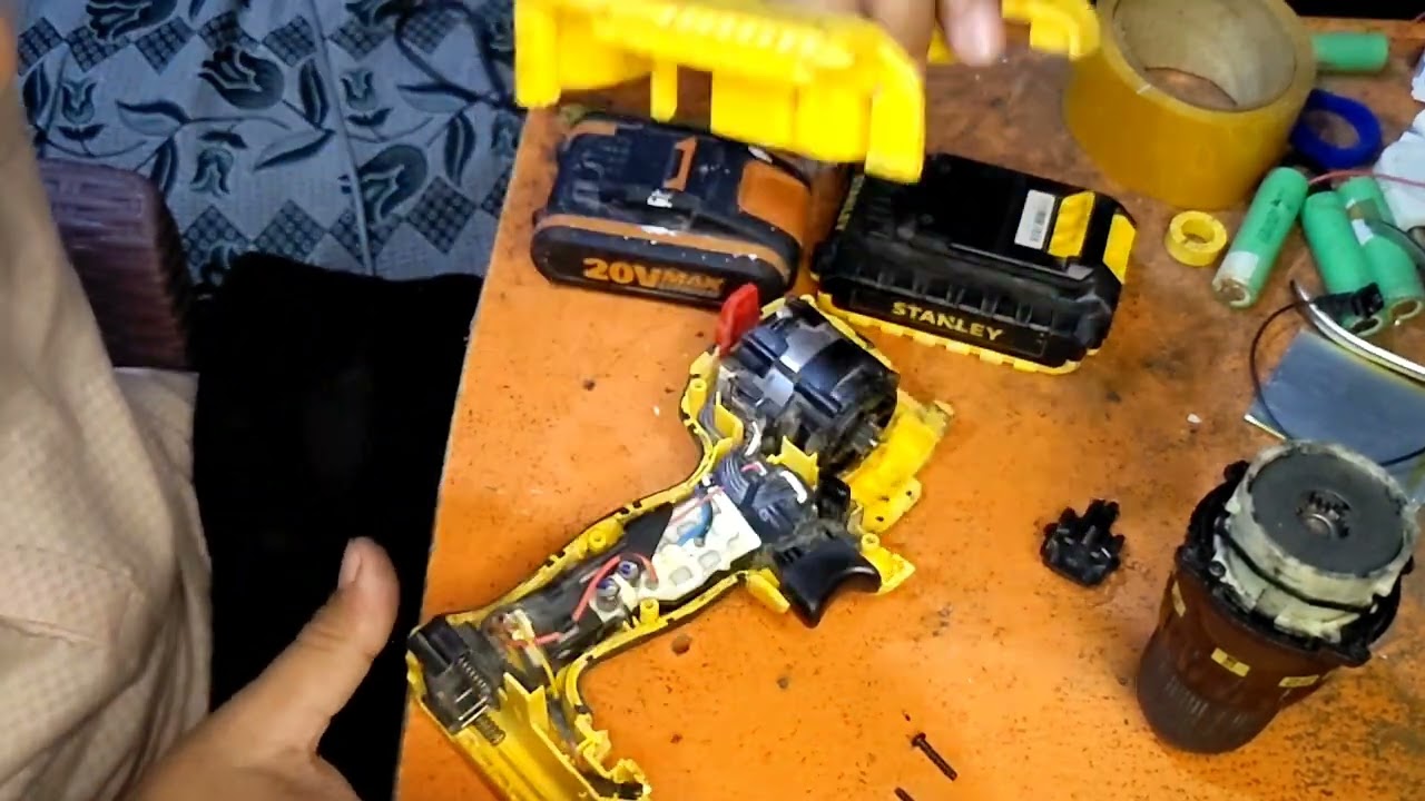 Stanley drill assembled