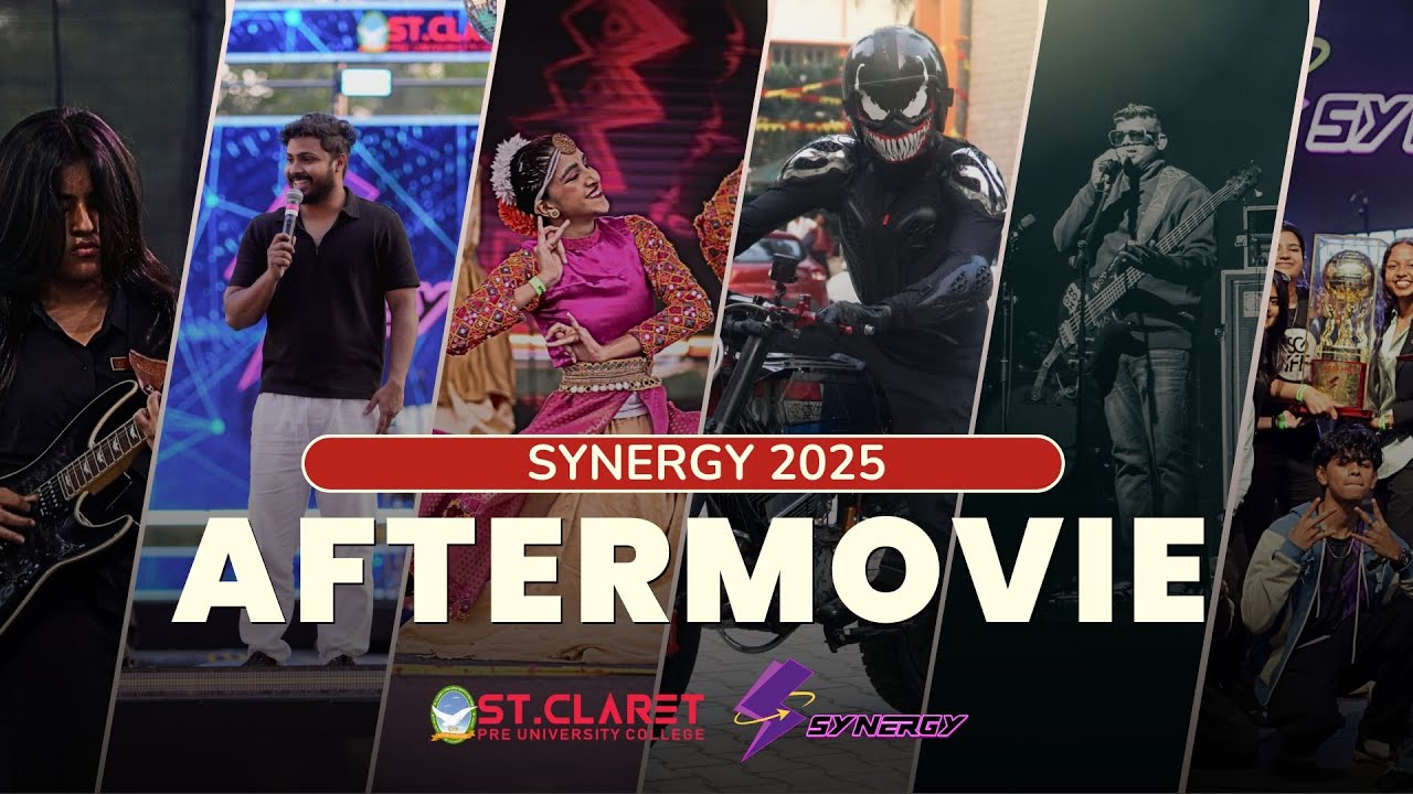 Видеоотчет о Synergy 2025 | Фестиваль колледжа St. Claret PU | Официальные основные моменты | SCP...