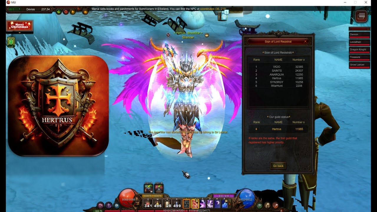 Arka War | Amen Ally | December 20, 2025 | Mu Online - Helheim - GMO