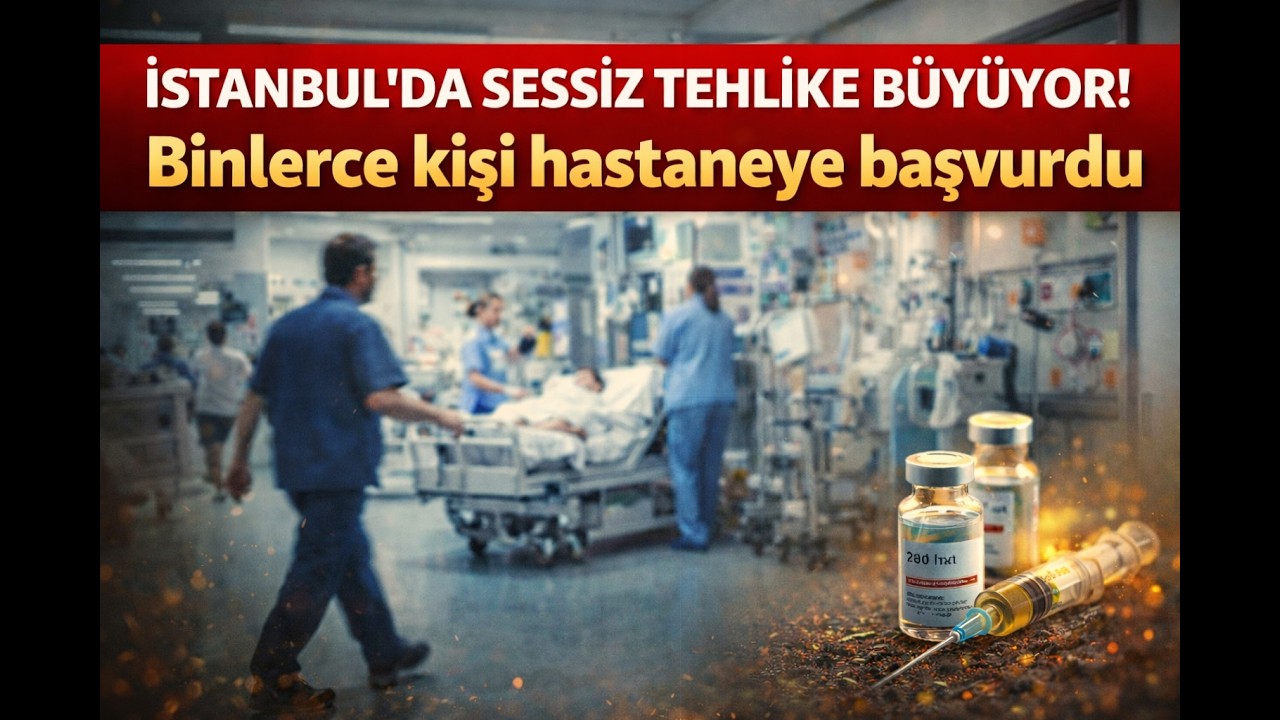 İSTANBUL'DA SESSİZ TEHLİKE..!