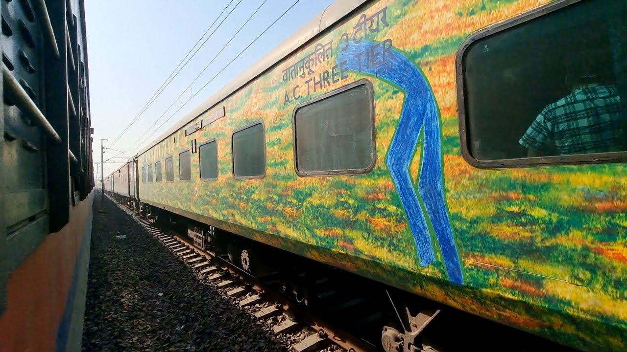 Dhanbad To Howrah | Full Train Journey 12340/Coalfield Express Indian Railways Video in 4k ultra HD