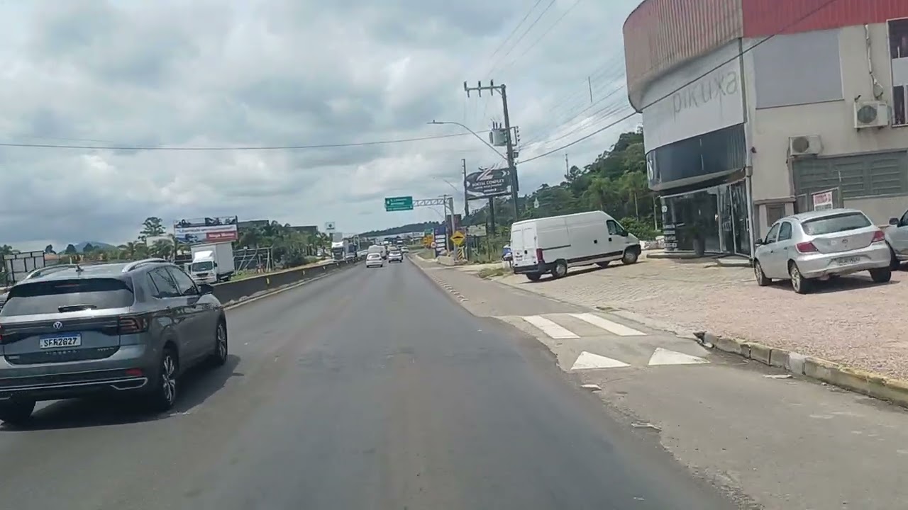 Divisa de Município Brusque Itajai 