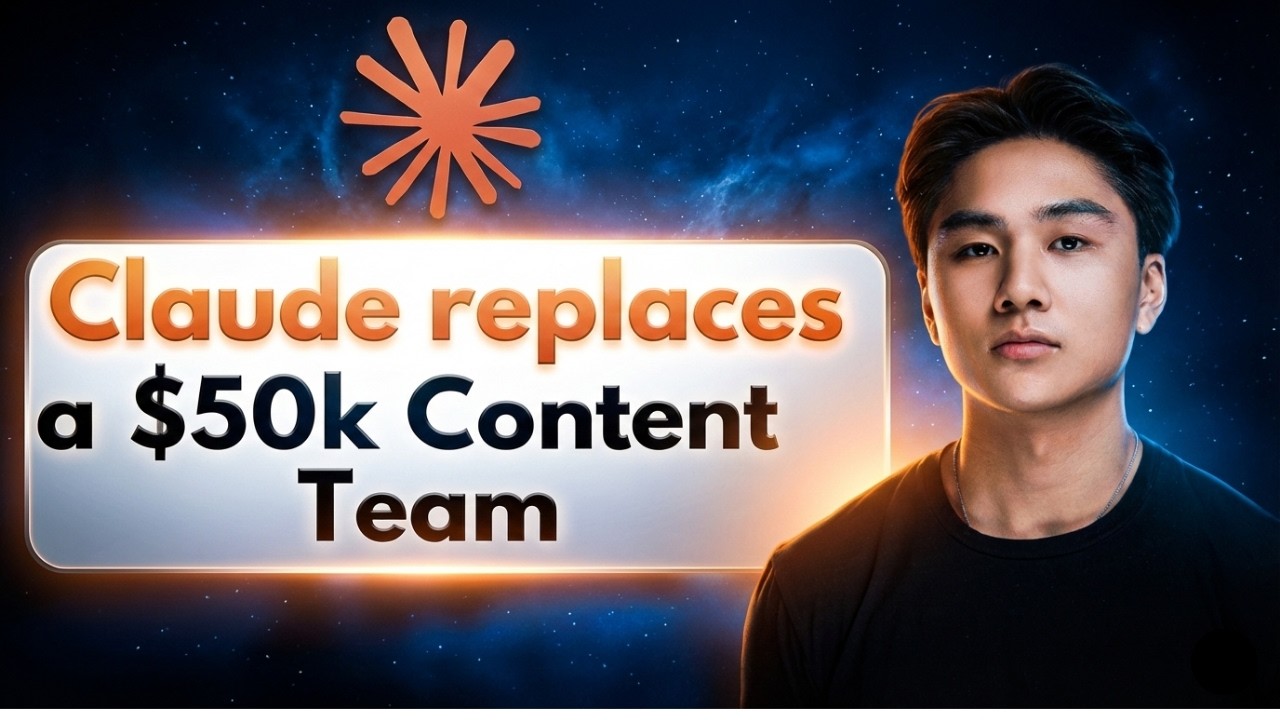 Claude Code Replaces Your $50k Linkedin Content Team (in under an hour)