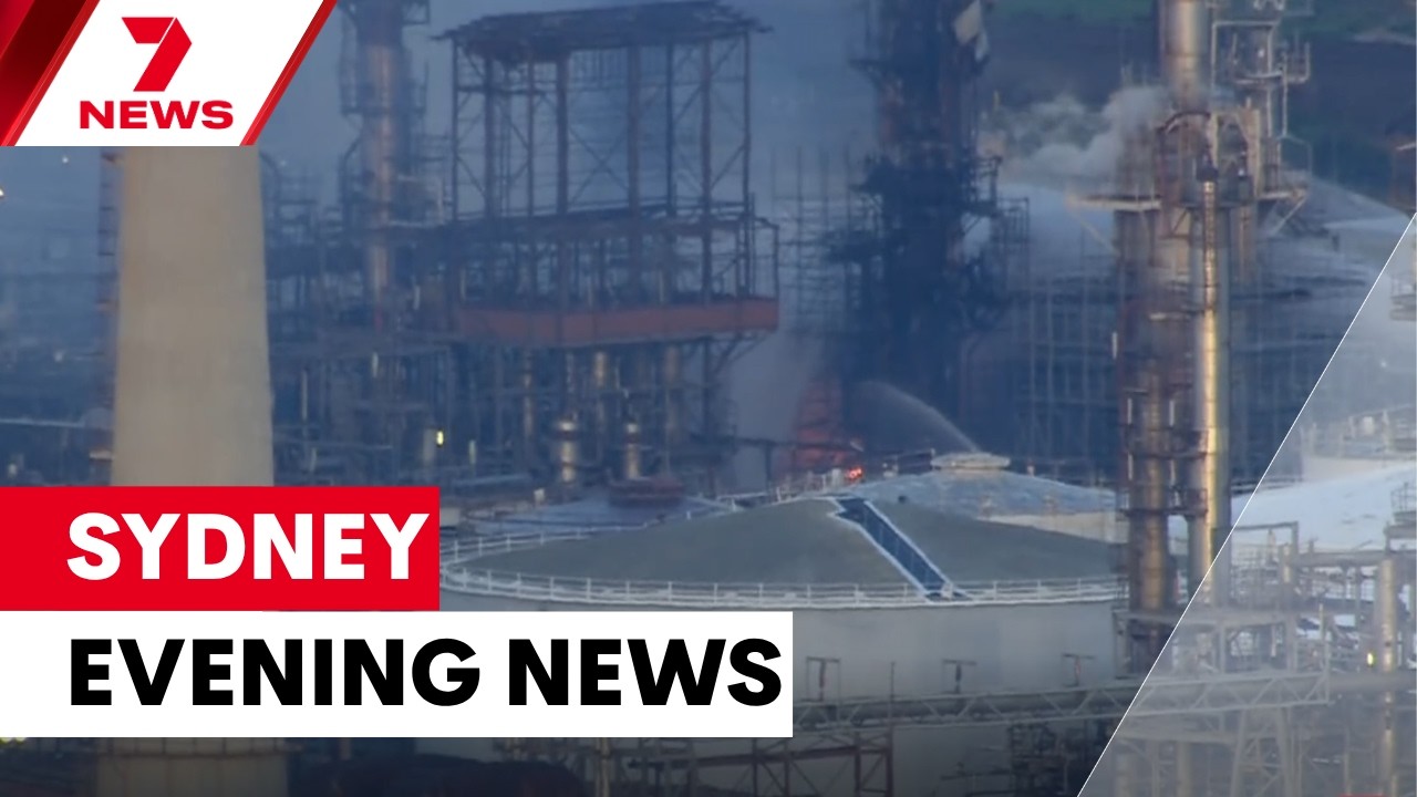 Refinery inferno sparks fears across country; US firepower on display | 7NEWS Sydney