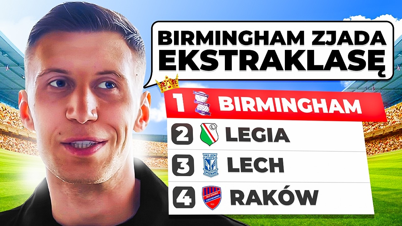 Sprawdziłem czy BIRMINGHAM NAPRAWDĘ ZJADA EKSTRAKLASĘ w FC 25!