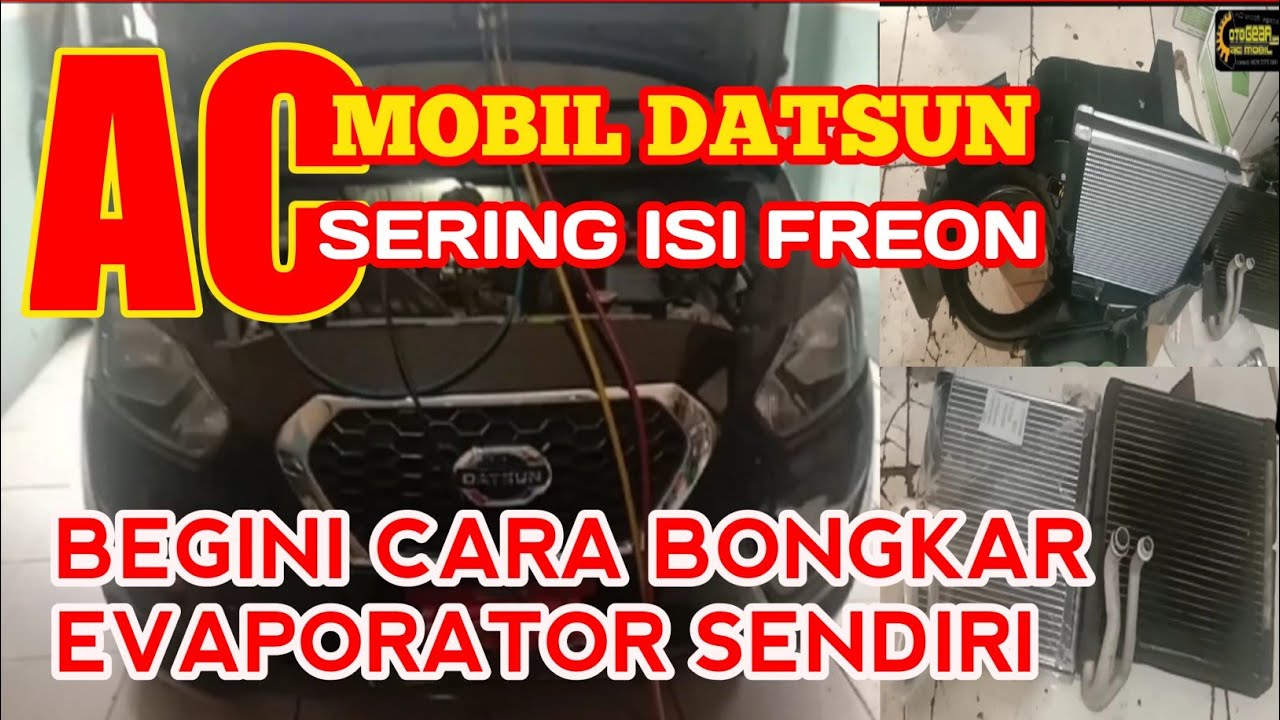 Mencoba Bongkar Blower & Ganti Evaporator Datsun Go sendiri Pakai Tangan 1