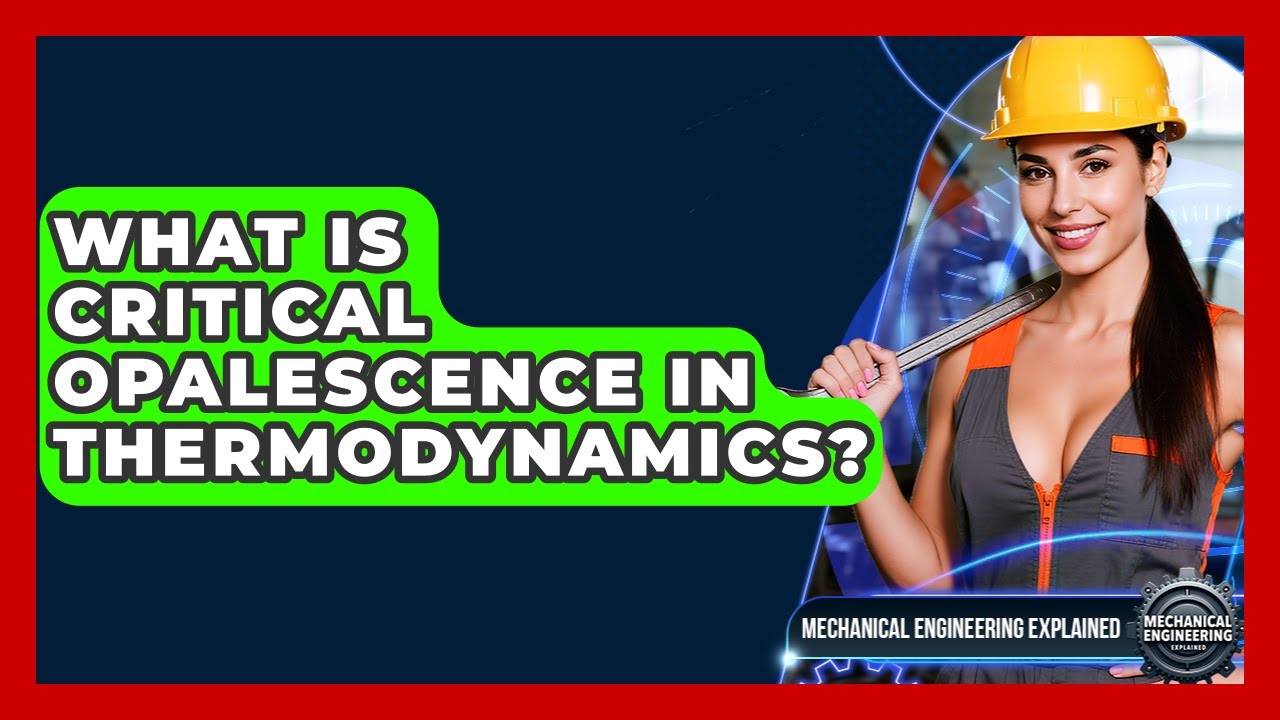 What Is Critical Opalescence In Thermodynamics? - Mechanical Engineering Explained