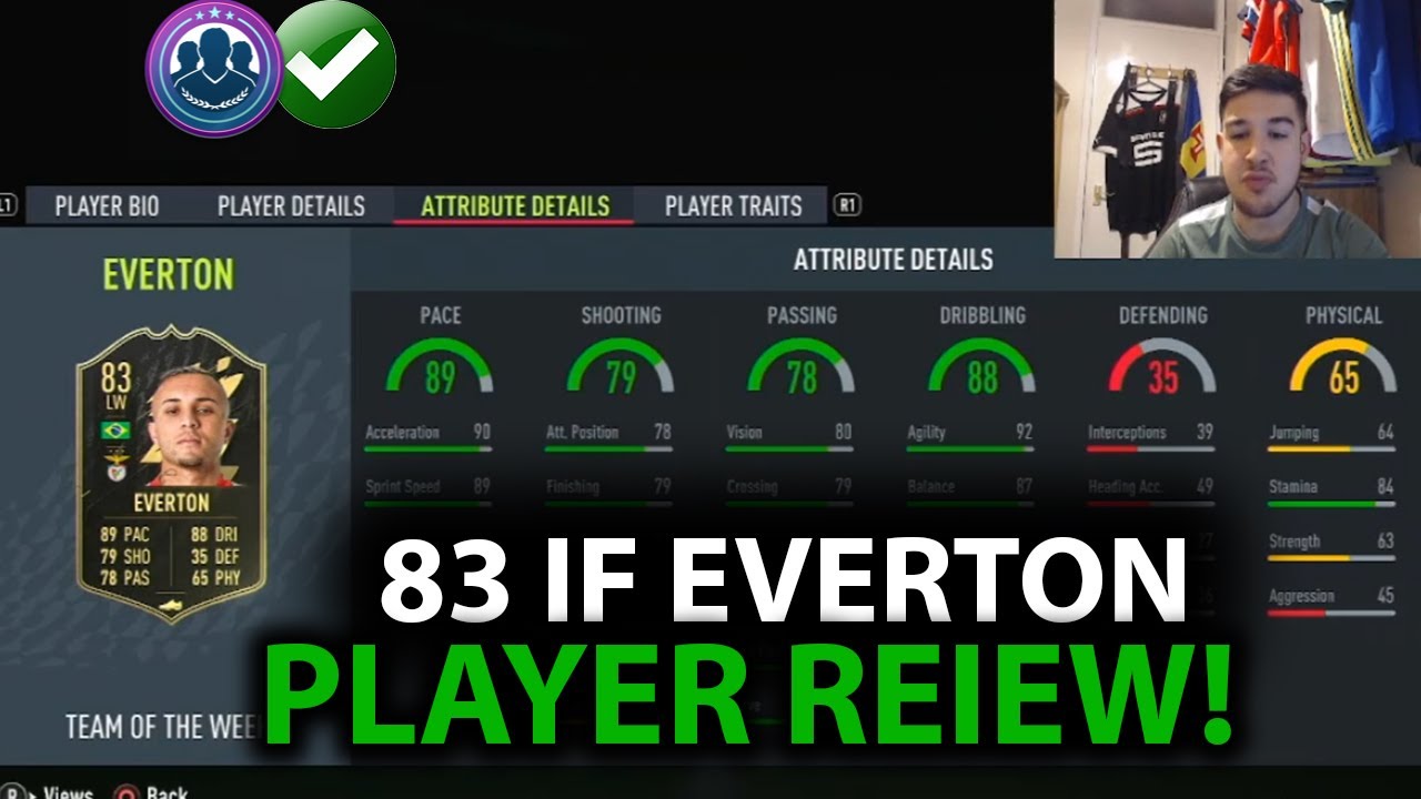 (83) EVERTON IF PLAYER REVIEW - FIFA 22 ULTIMATE TEAM
