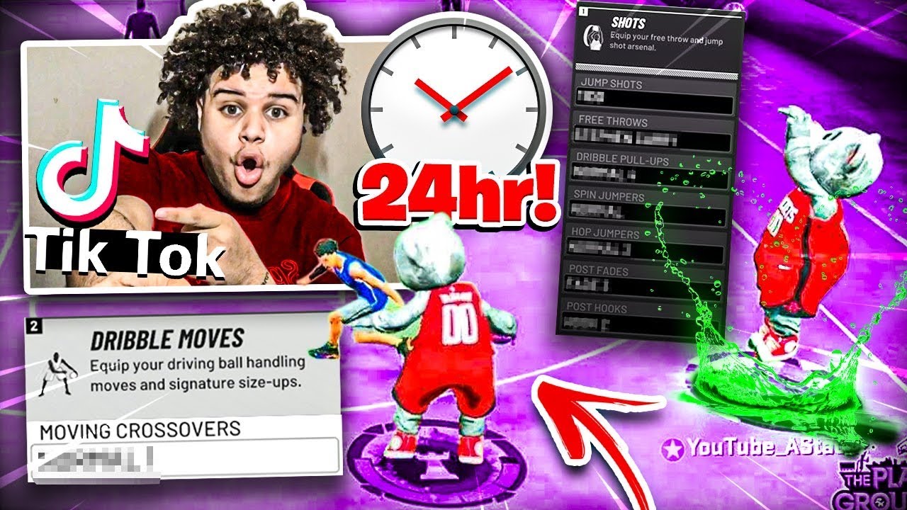 TOP TIER Tik Tokers PICK MY NEW FASTEST DRIBBLE MOVES + JUMPSHOT For 24HRS, this happened... NBA2K20
