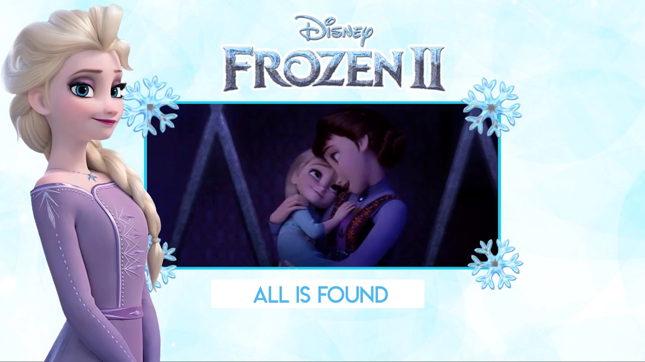 [ALMOST CLEAN ACAPELLA] Frozen 2 - All is Found
