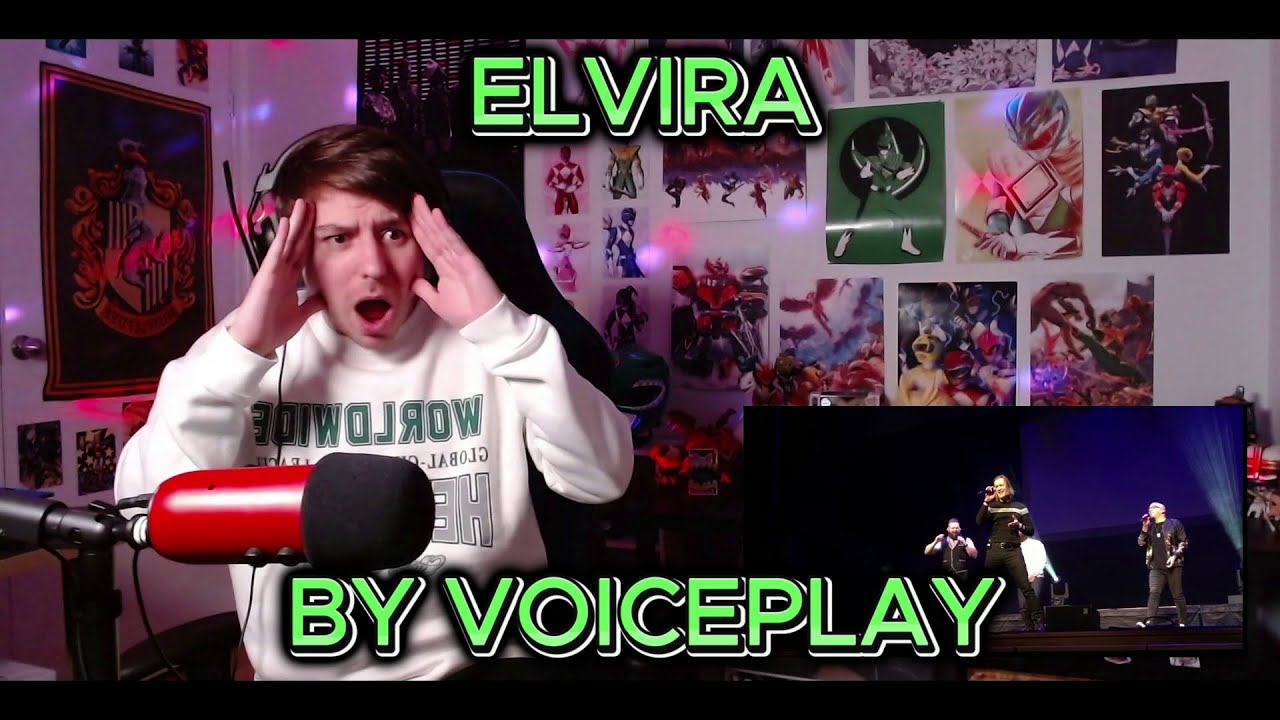 ДЖЕФФ!!!!!!! Слепая реакция на Voiceplay - Elvira Live