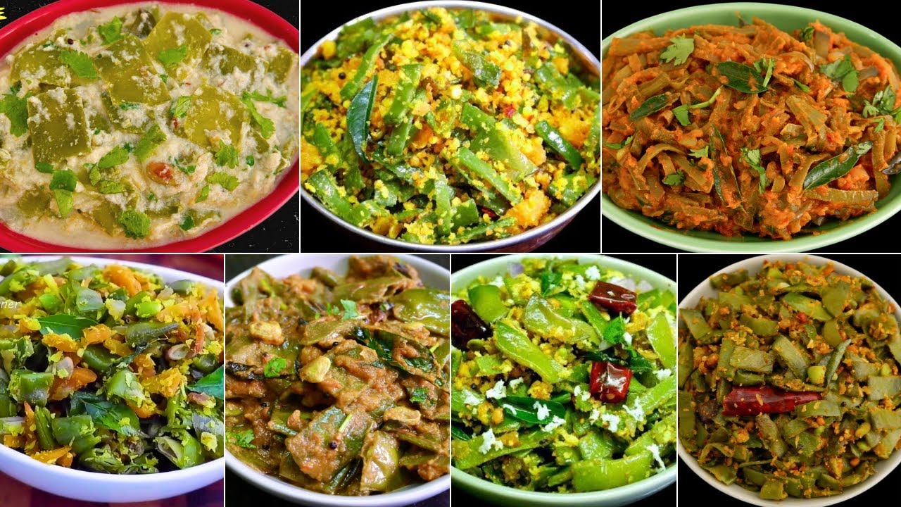 7 அவரைக்காய் காம்போ – ஒரே காய்கறியில்  7 சூப்பர் சைடு டிஷ் | Avarakkai Side dish for Rice