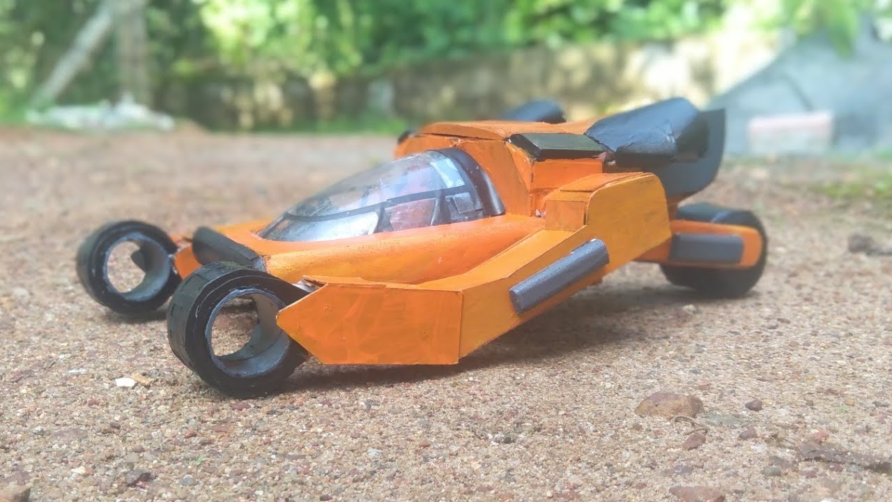 How to make Kalki bujji car miniature diy