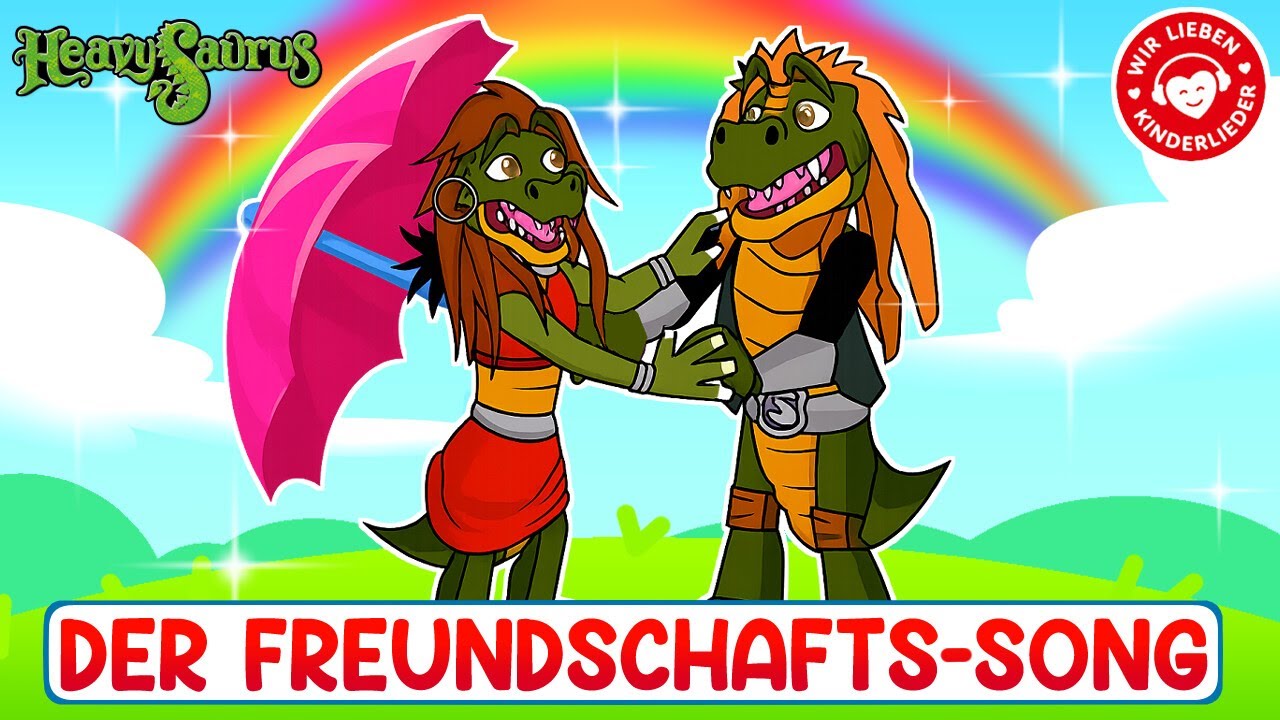 Der Freundschafts-Song 🎶 – Heavysaurus x Jennifer Haben | Dino Rock für Kids