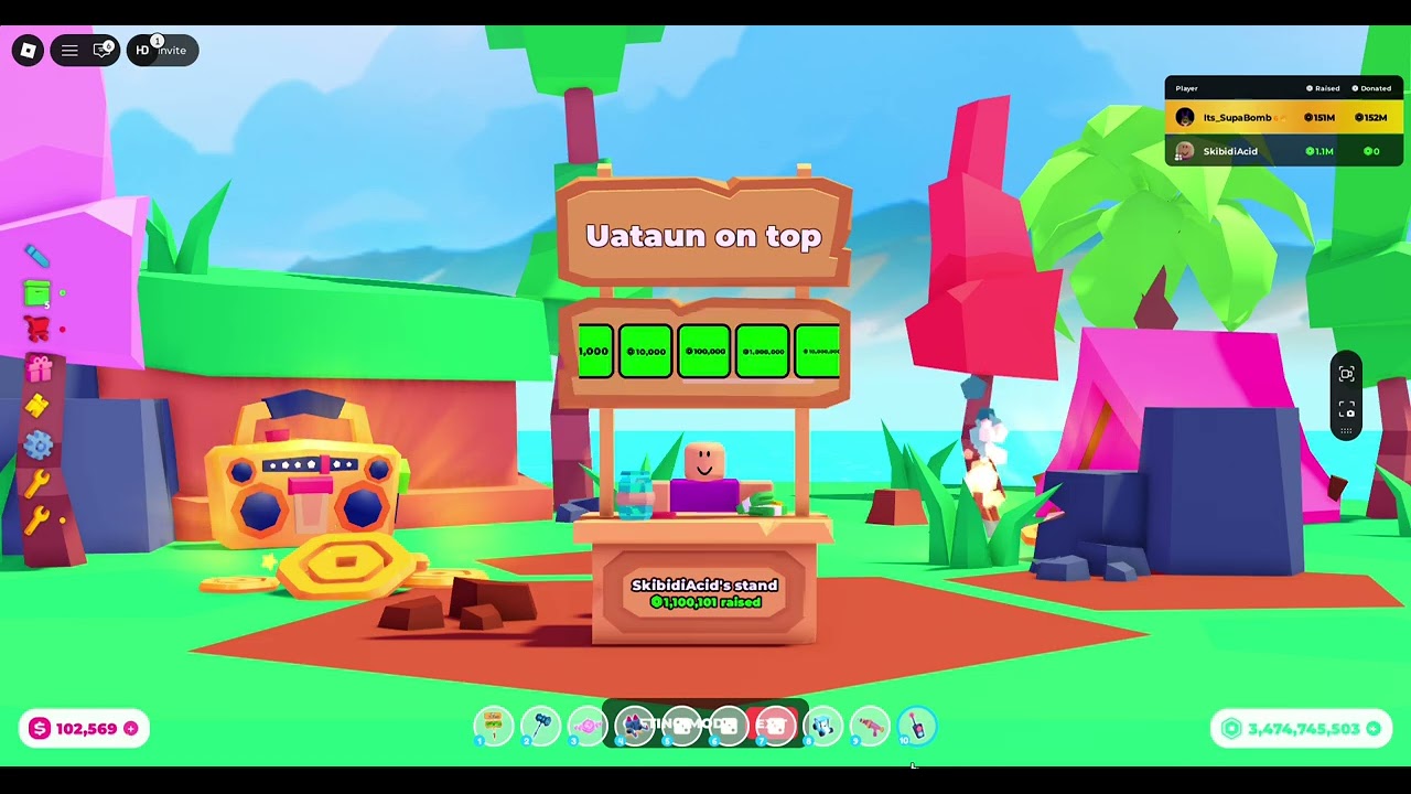 Pls Donate U Development: 1