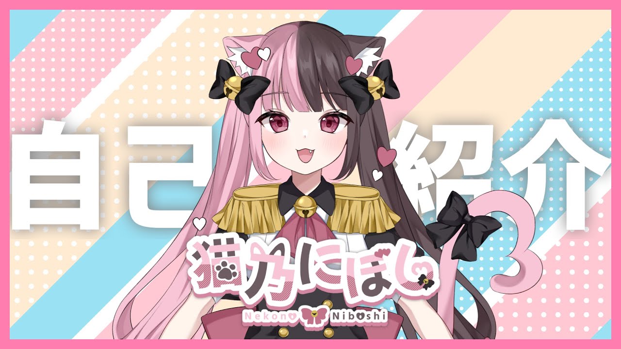 【初投稿】はじめまして！猫乃にぼし参上っ！【自己紹介】