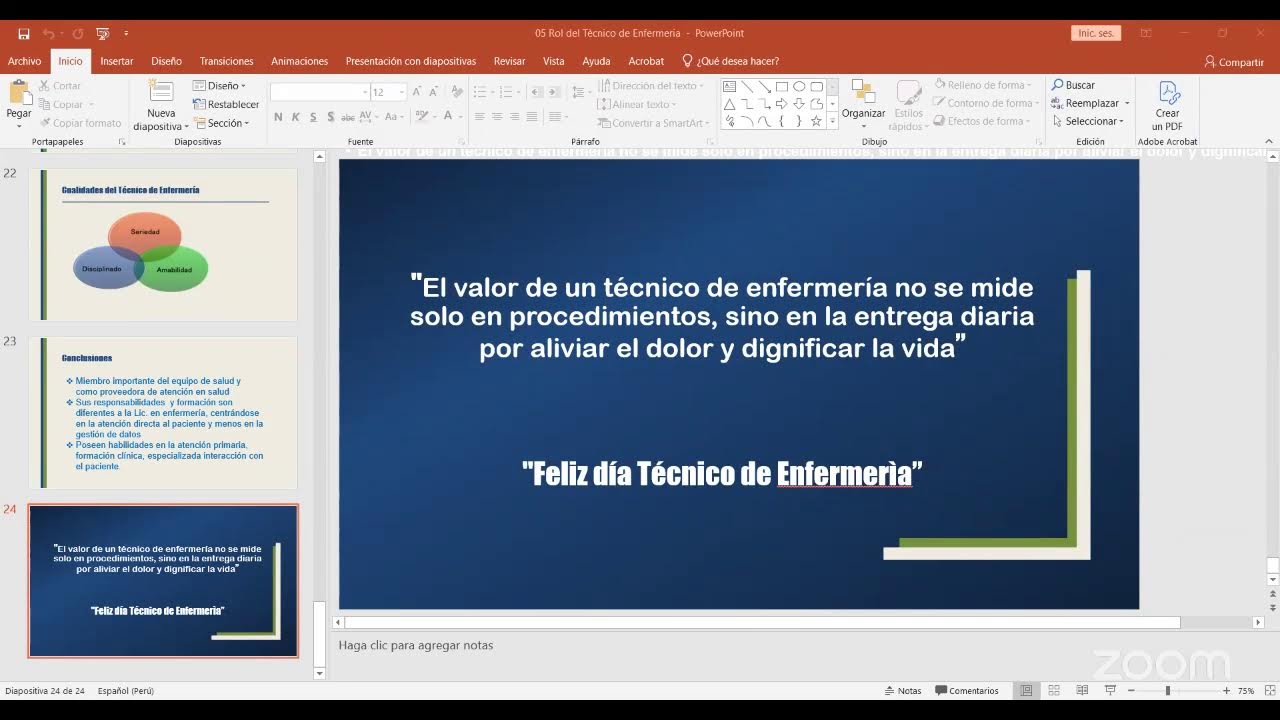 Rol del técnico de enfermería en los distintos servicios y/o áreas