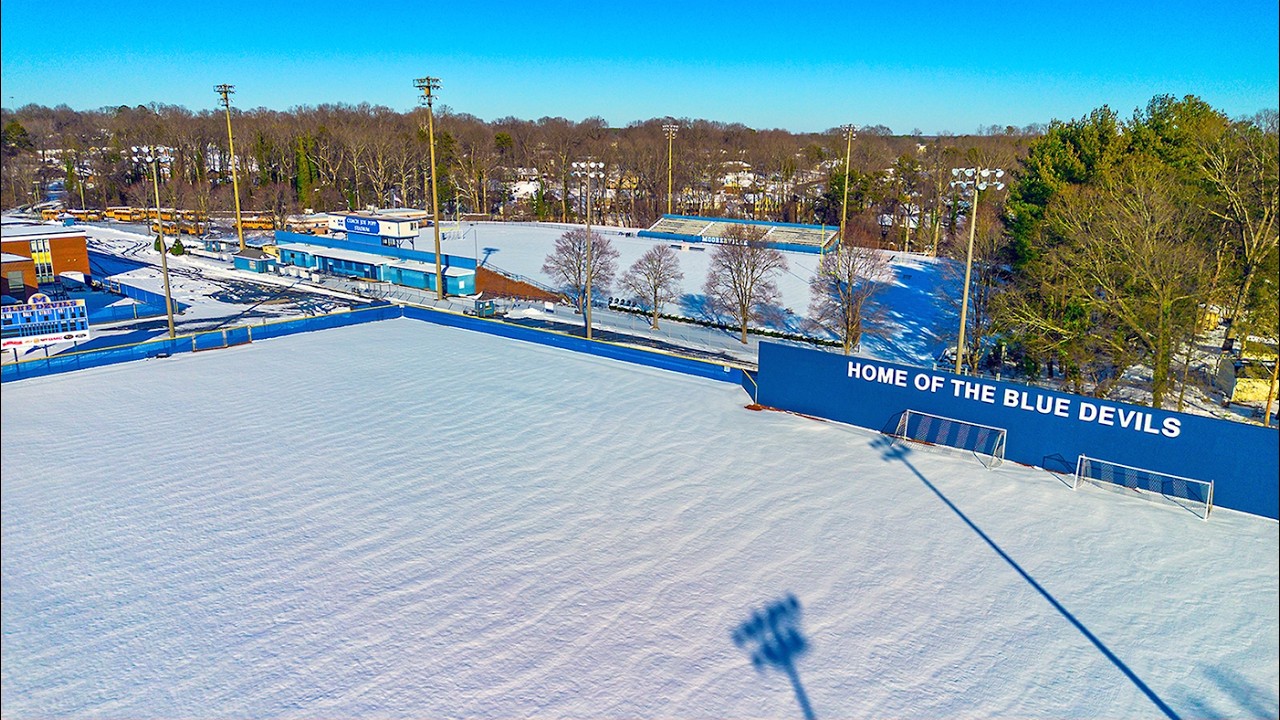 Mooresville High School - - Mooresville, NC February 1, 2026 - - Snow Campus!