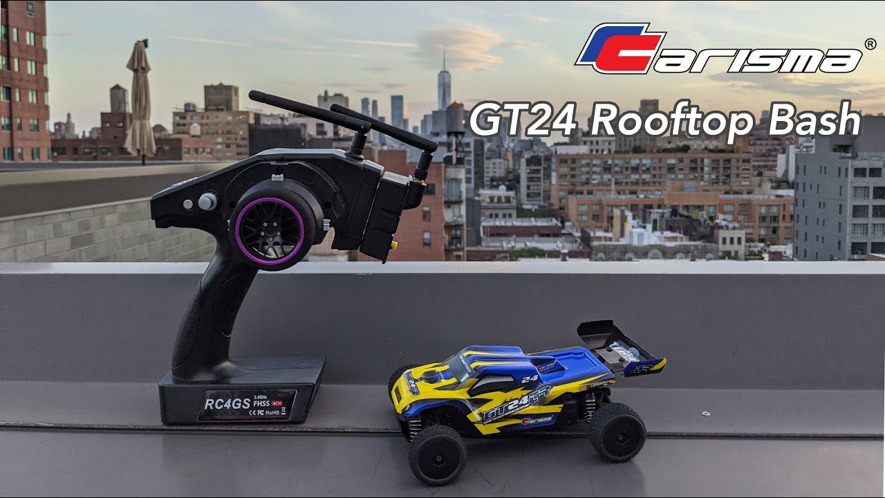 Carisma GT24/GT24B/GT24TR: Rooftop Bashing