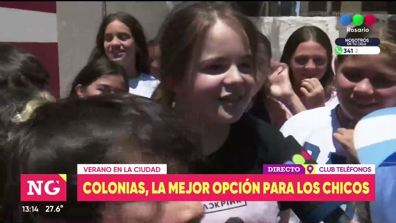 Verano en la ciudad, Colonia del Club Teléfonos | TELEFE ROSARIO