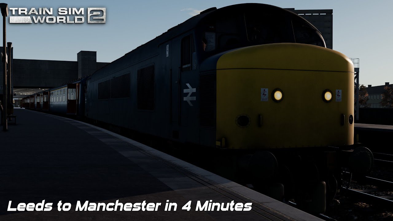 Leeds to Manchester in 4 Minutes - Northern Trans-Pennine - Timelapse - Train Sim World 2