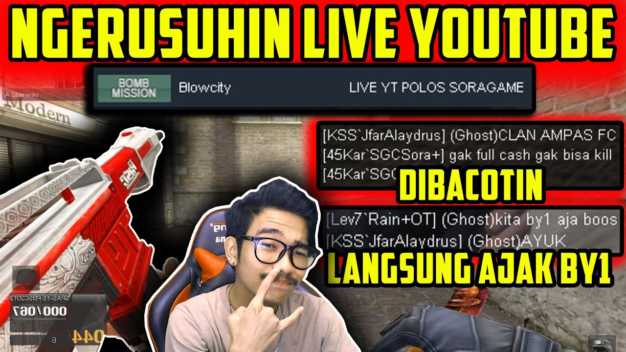 RUSUHIN ORANG LIVE PAKE SPAS FULLCASH?? PADA EMOSI?! AJAKIN BY1 AJA LANGSUNG!!