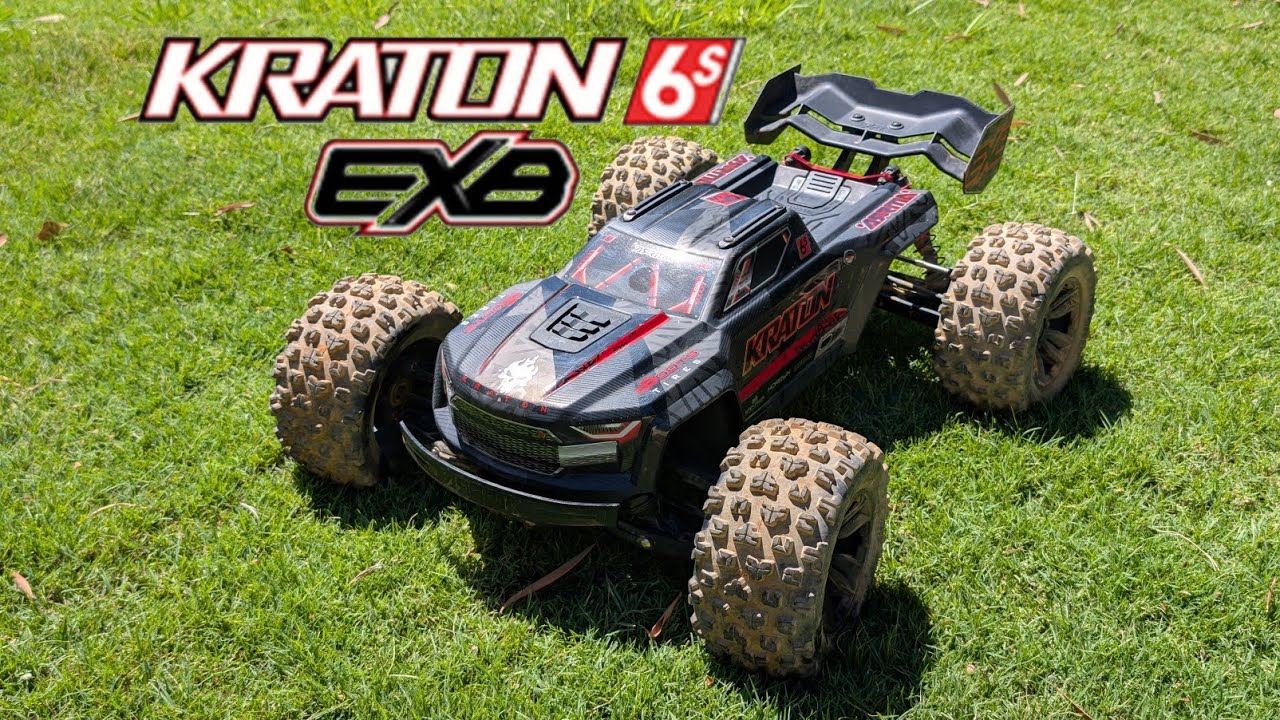 Arrma Kraton 6s EXB V3 second run after diff service