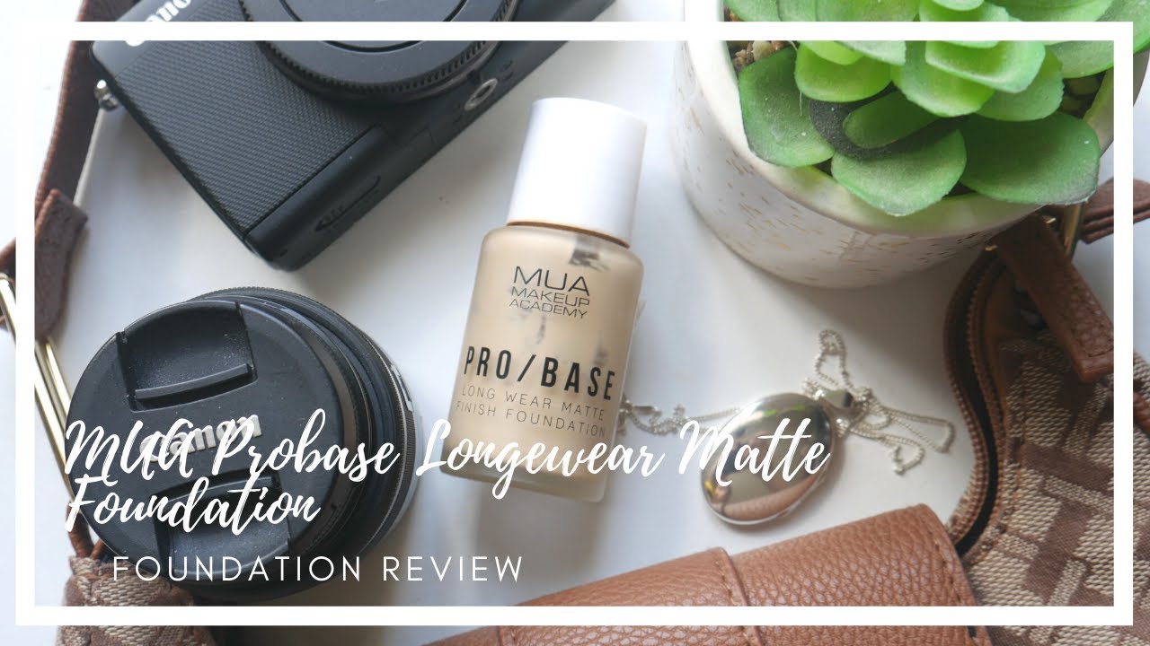 MUA Longwear Probase Matte Foundation Review (Oily Skin)