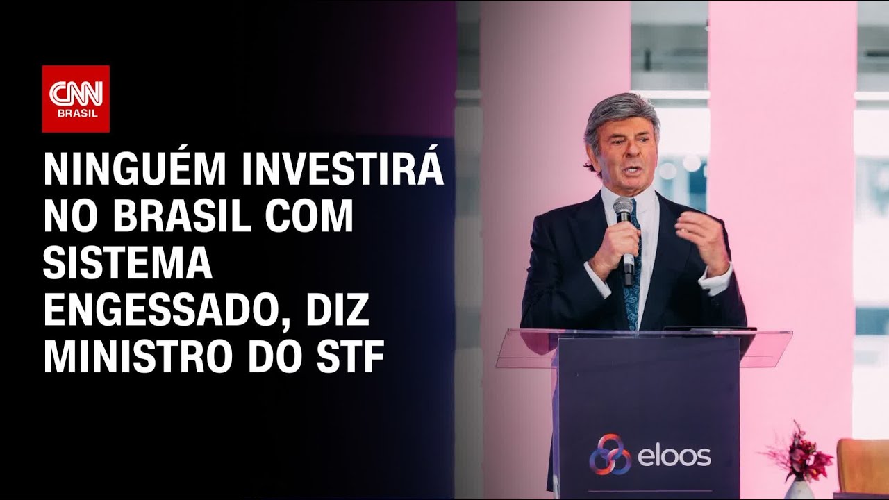 Luiz Fux: Ningu&eacute;m investir&aacute; no Brasil com sistema engessado | CNN 360&ordm;