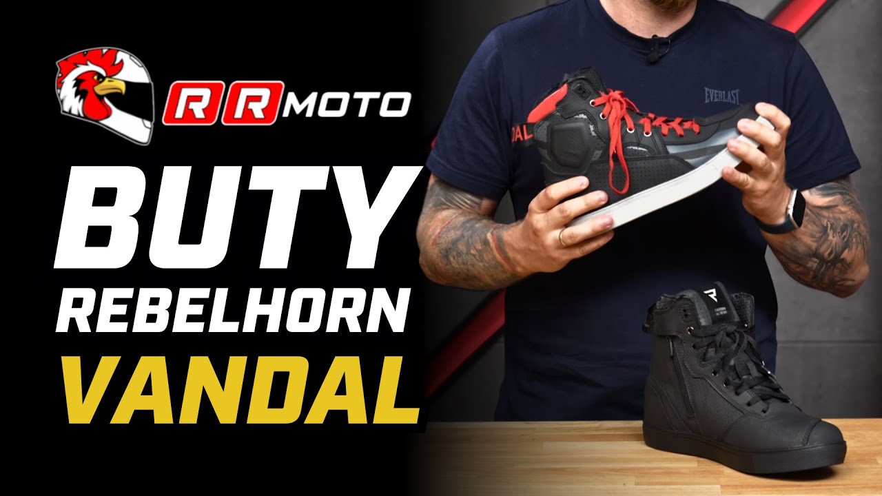 TRAMPKI MOTOCYKLOWE REBELHORN VANDAL