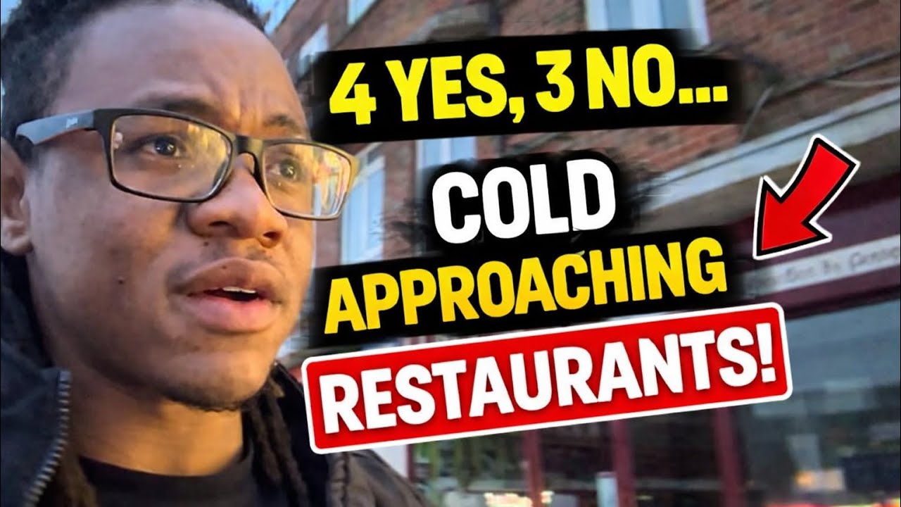 I Walked Into 7 Restaurants to Promote My T-Shirt Printing Business (Day 2)!