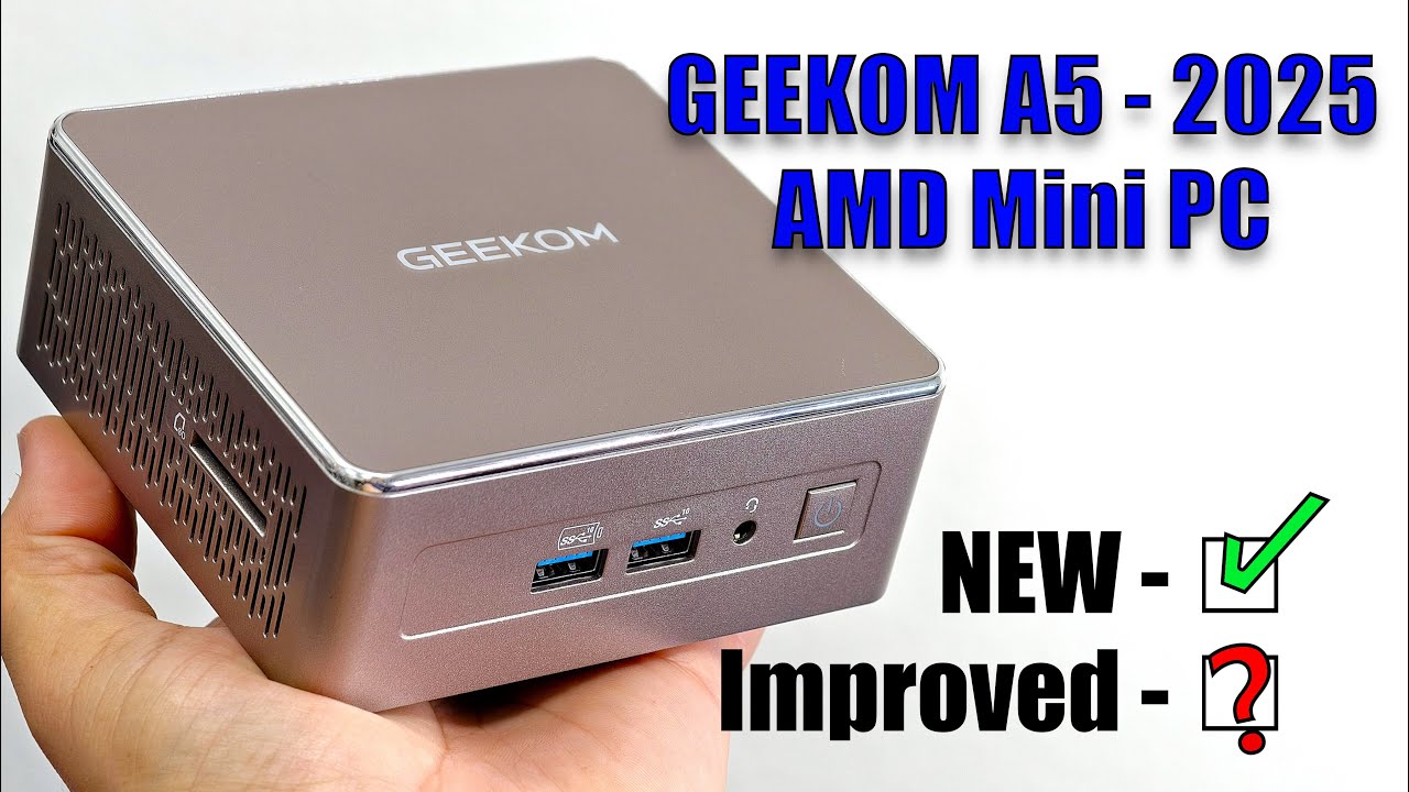 Geekom A5 Mini PC NEW for 2025! Is it a Refresh or a Downgrade?