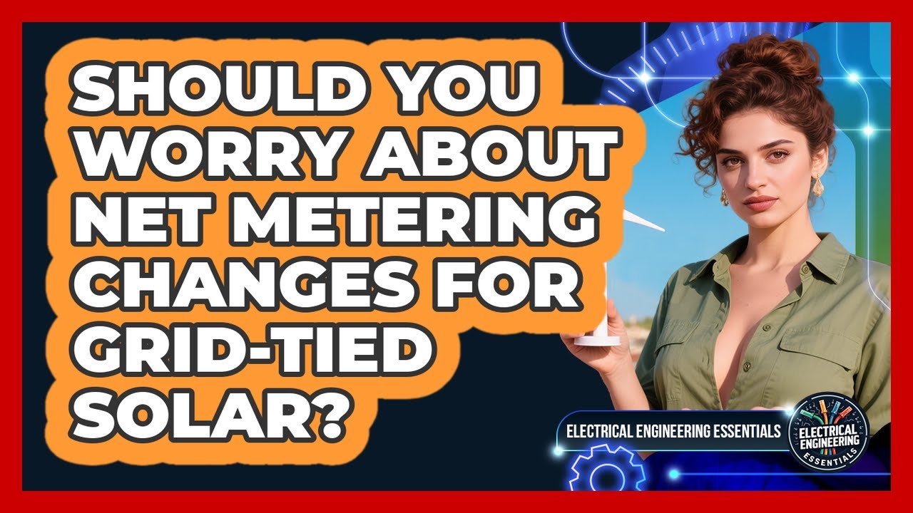 Should You Worry About Net Metering Changes For Grid-tied Solar? - Electrical Engineering Essentials