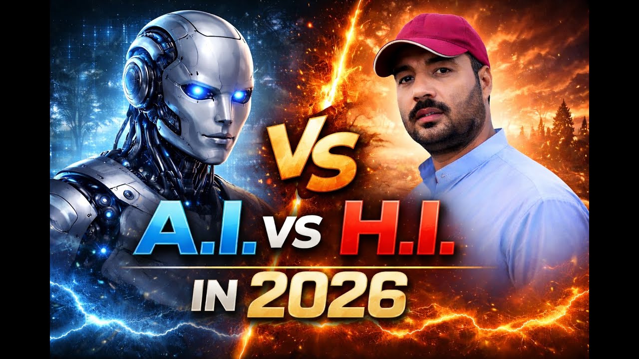 A.I vs H.I in 2026 | Will Artificial Intelligence Replace Human Intelligence? @perfectwebsolutions