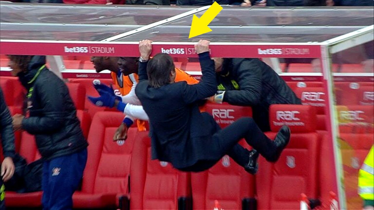 Antonio Conte celebrations