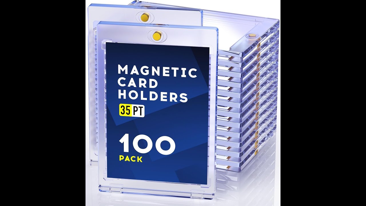 Basthalan 35pt Magnetic Card Holders Unboxing + Demo — What a VALUE for 1-Touch Cases!