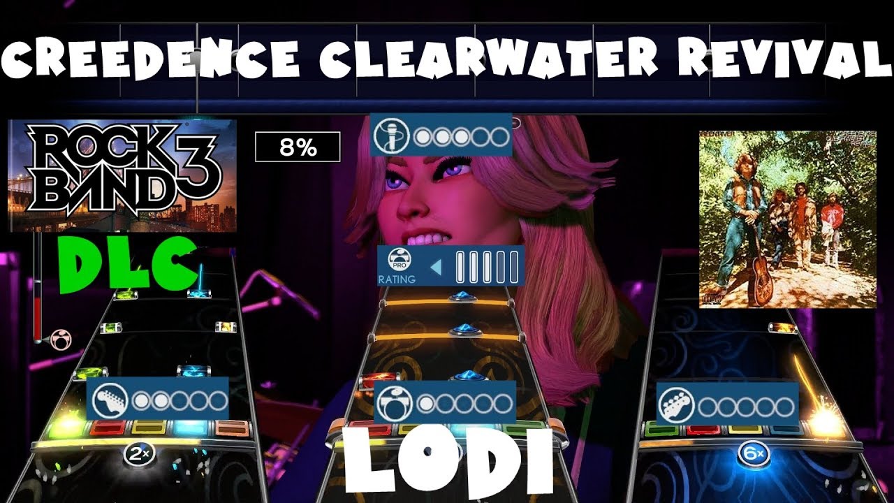 Creedence Clearwater Revival - Lodi - Rock Band 3 DLC Expert Full Band (January 24th, 2012)