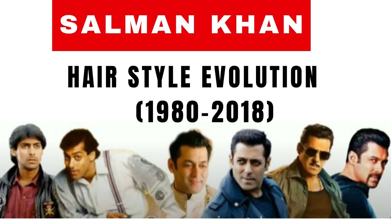 Salman Khan Hair Style Evolution | सलमान खान हेयर स्टाइल | Bollywood Actor | Lifestyle