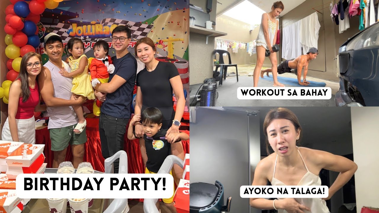 Workout sa Bahay, Jollibee Kids' Birthday Party, Sinulog Concert! | Chinkytita