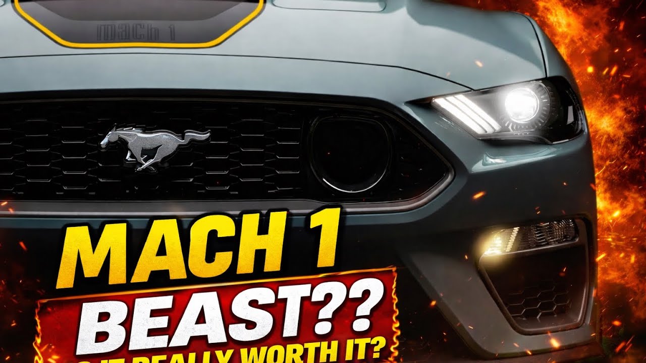 2023 Mustang Mach 1: The Last REAL V8?