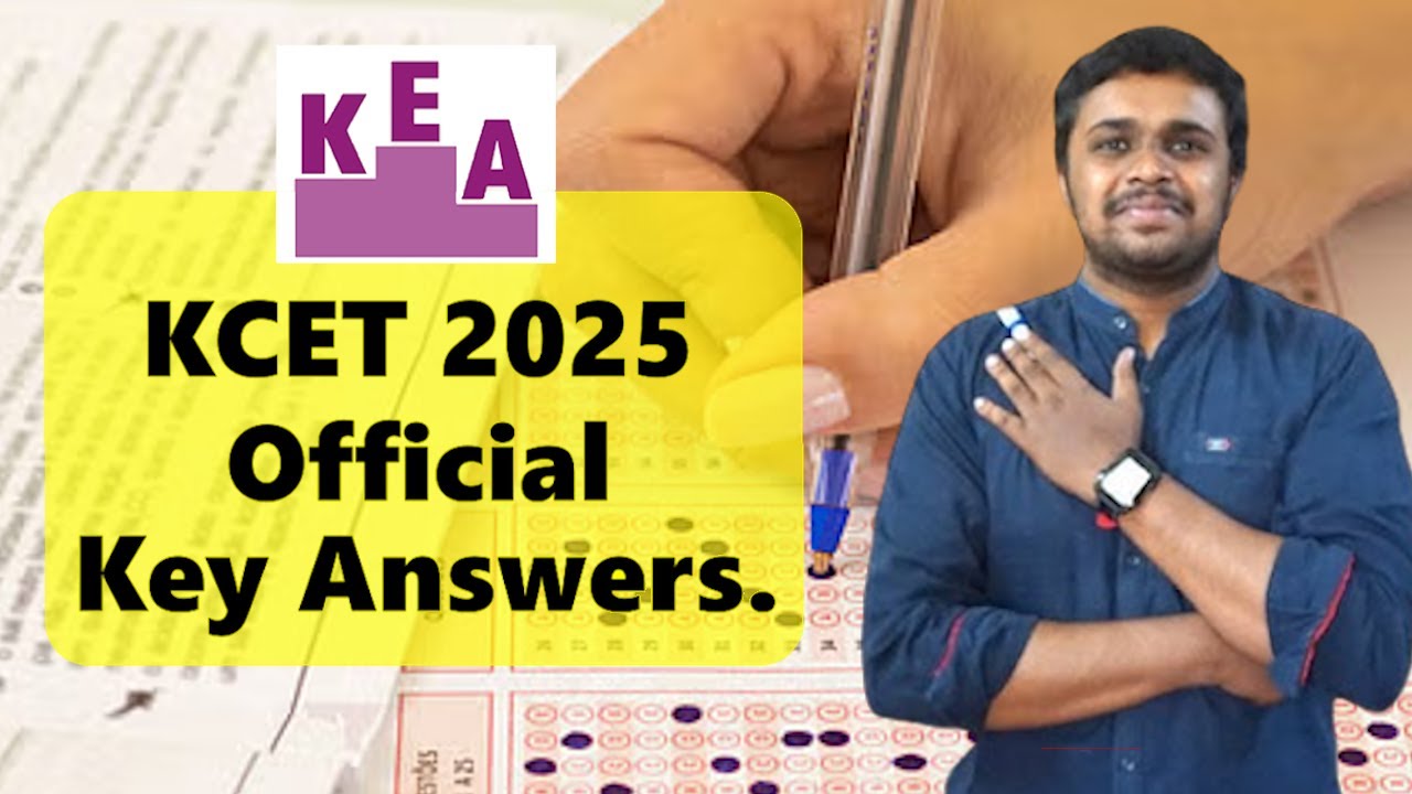KCET 2025 Official Key Answers Released | How to Download KCET Key Answers | Website Link