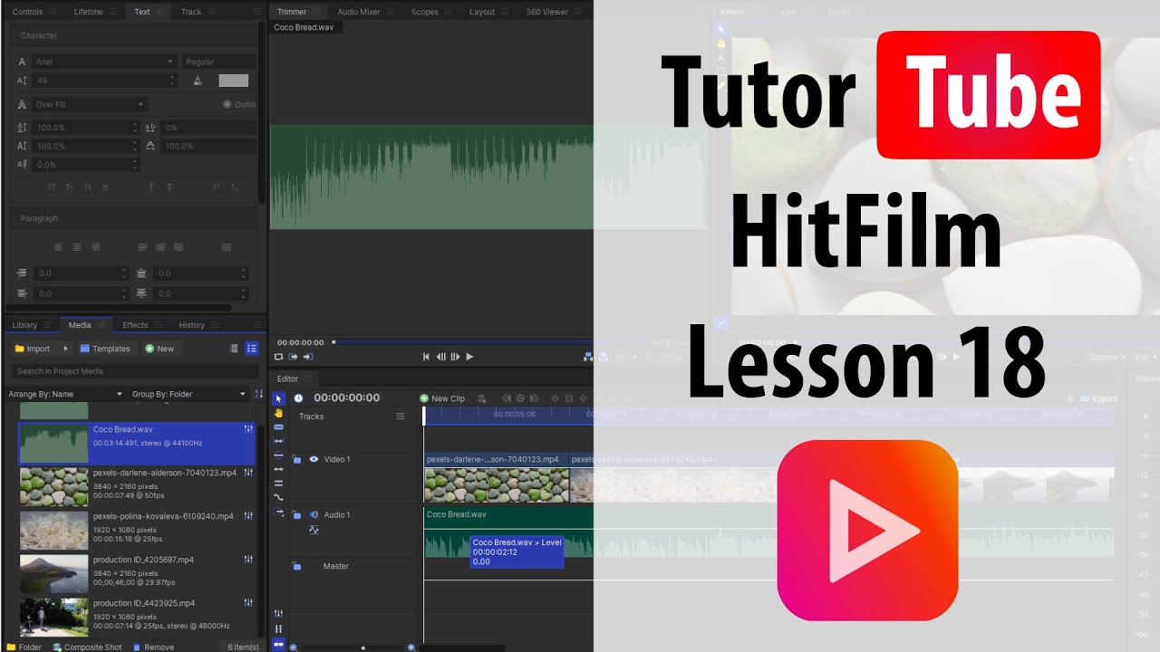 HitFilm - Lesson 18 - Clip Size and Preview Mode