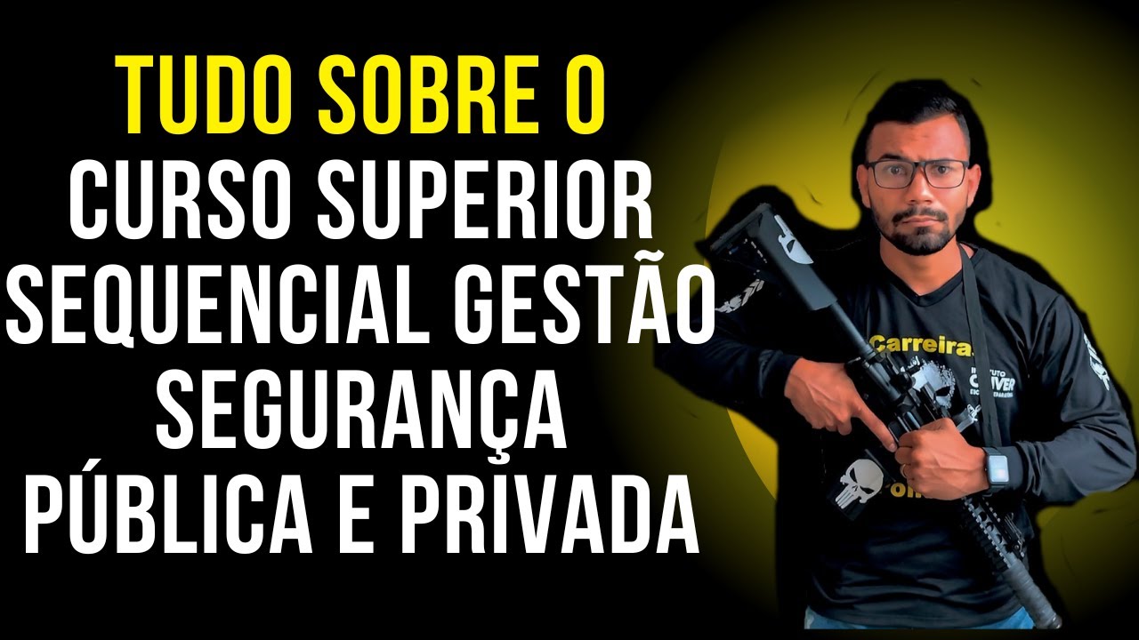 Curso Superior Sequencial Gestão de Segurança Pública e Privada Instituto Óliver (ENTREVISTA)
