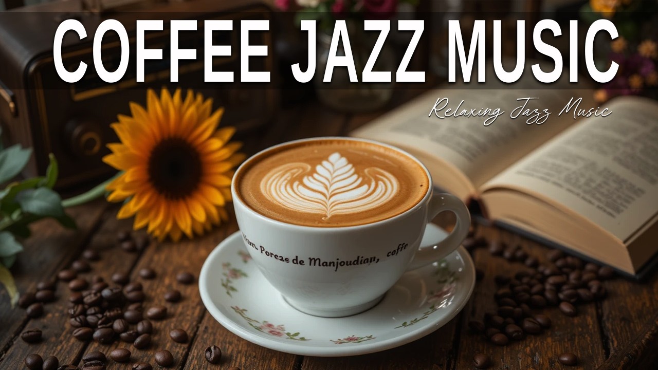 Coffee Jazz Music ☕ Bossa Nova background for Happy Moods, Great Moods & Stress Relief