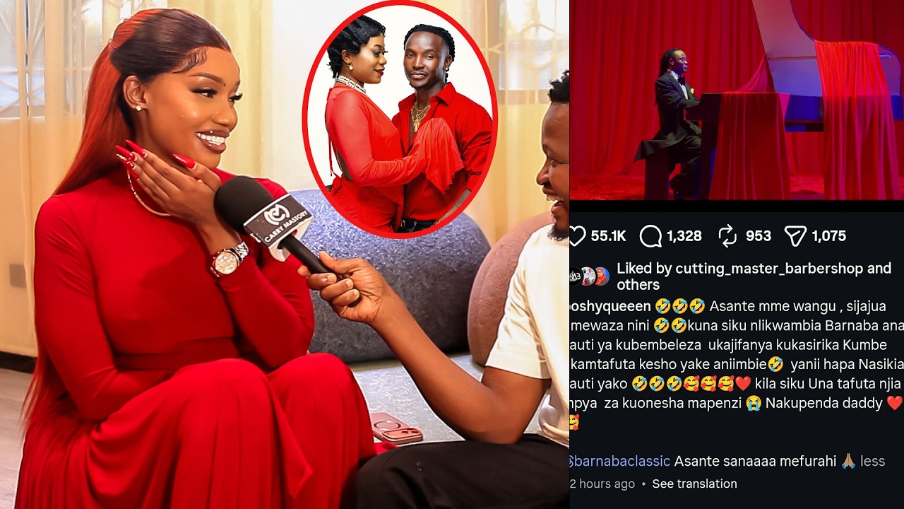 POSHY QEEN AFUNGUKA GHARAMA BARNABA ALIYOLIPAWA NA MUME WAKE KUMTUNGIA WIMBO/WIVU MKE WA BARNABA