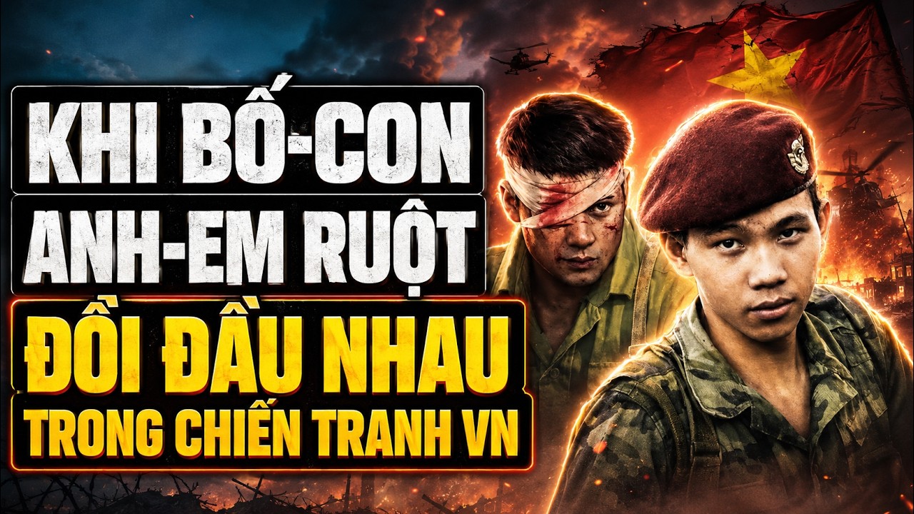 Khi Bố-Con, Anh-Em Ruột... Đối Đầu Nhau Trong Các Cuộc Chiến Tranh Tại Việt Nam